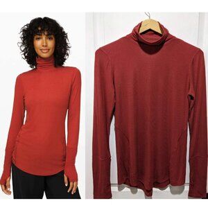 Lululemon | Full Day Ahead Turtleneck in Magma Burnt Orange